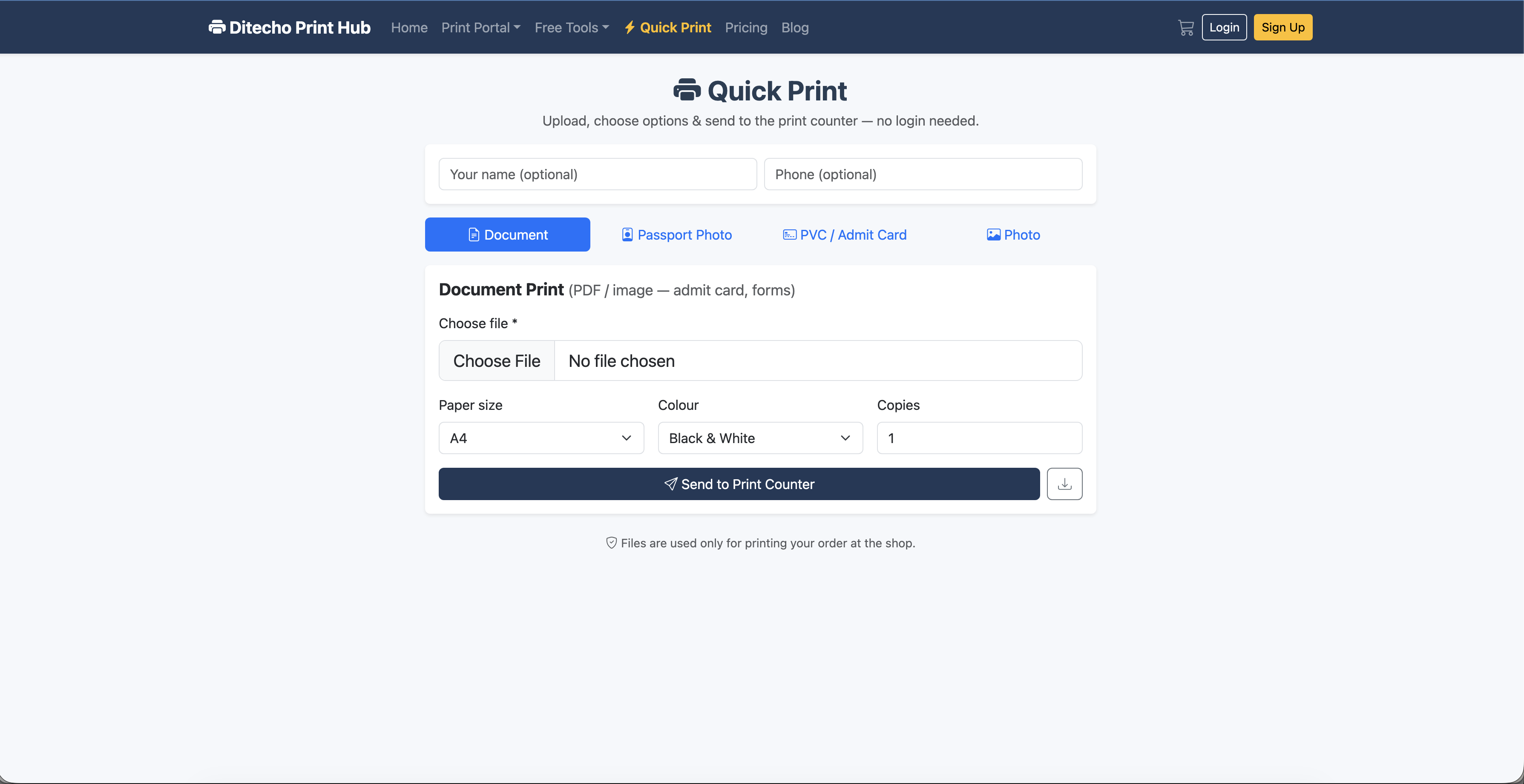 Ditecho Print Hub