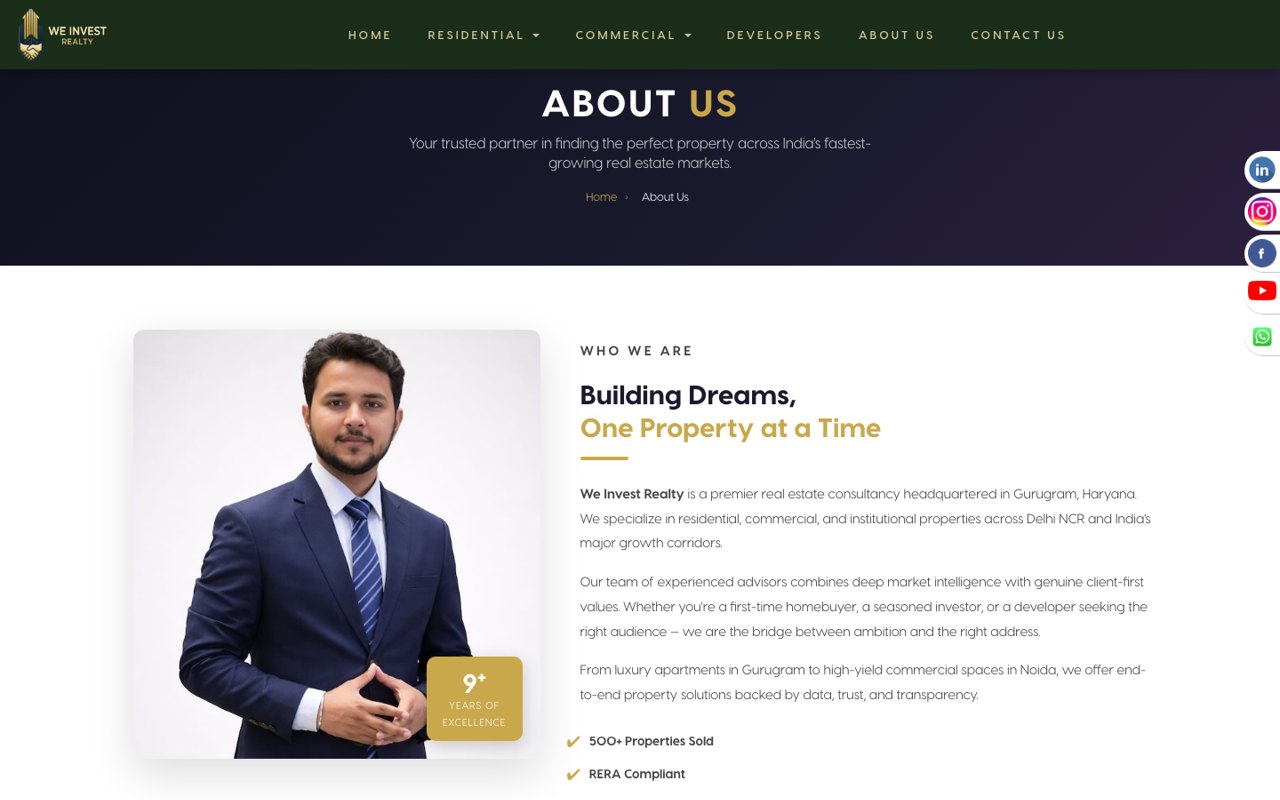 About WeInvest Realty
